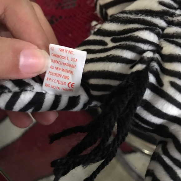 Rare error ziggy the zebra beanie babie - Picture 8 of 8